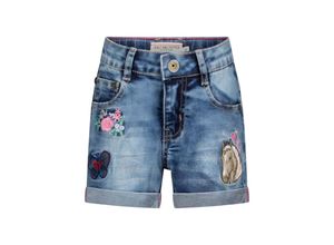 4061386340766 - SALT AND PEPPER - Jeans-Shorts HORSE in mid blue Gr104