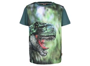 4061386347277 - SALT AND PEPPER - T-Shirt T-REX in forest green Gr110 116