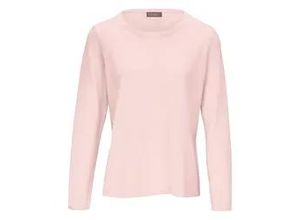 4061389005198 - Rundhals-Pullover aus Schurwolle und Kaschmir rosé 38