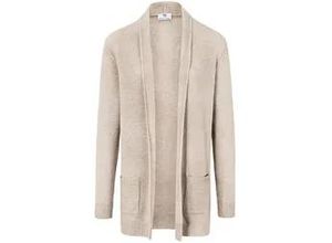 4061389068544 - Cardigan aus 100% Schurwolle beige 44