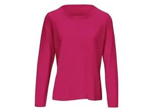 4061389111158 - Rundhals-Pullover aus Schurwolle und Kaschmir pink 38