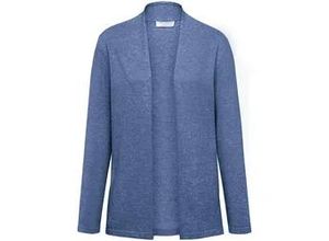 4061389112322 - Strickjacke Modell Caro Seide Kaschmir blau 36