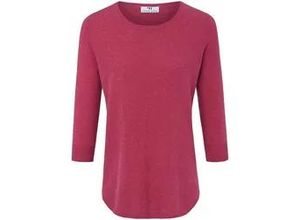 4061389120280 - Rundhals-Pullover aus Seide und Kaschmir Seide Kaschmir rot 38