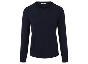 4061389120389 - Rundhals-Pullover aus 100% SUPIMA®-­Baumwolle blau 40