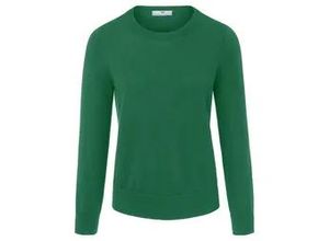 4061389120464 - Rundhals-Pullover aus 100% SUPIMA®-­Baumwolle grün 38