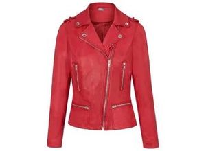 4061389134485 - Lederjacke aus Lammnappaleder rot 42