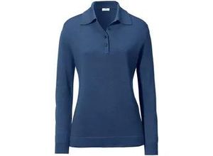 4061389183179 - Polo-Pullover Modell Pia Seide Kaschmir blau 48