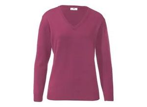 4061389190061 - V-Pullover aus 100% Schurwolle Pure Tasmanian Wool rosé 40