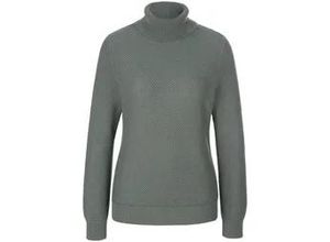 4061389218437 - Rollkragen-Pullover grün 52