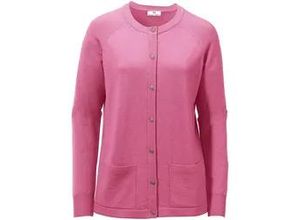 4061389221871 - Strickjacke aus 100%Schurwolle Pure Tasmanian Wool rosé 40