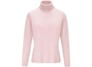 4061389225541 - Rollkragen-Pullover aus Schurwolle und Kaschmir rosé 38