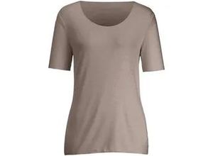 4061389226784 - Rundhals-Shirt langem 1 2-Arm beige 38