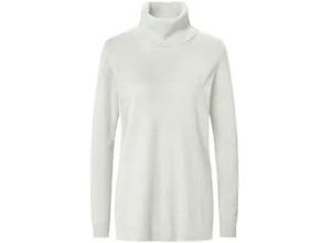 4061389228122 - Rollkragen-Pullover Modell Tamara Seide Kaschmir weiss 36