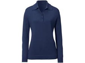 4061389228498 - Polo-Pullover Modell Pia Seide Kaschmir blau 38