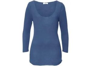 4061389312715 - Pullover aus 100% Premium-Kaschmir Cashmere blau 40