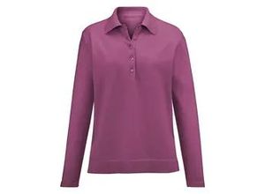 4061389318519 - Polo-Pullover aus 100% Premium-Kaschmir Cashmere rosé 44