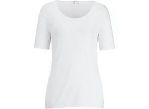 4061389333666 - Rundhals-Shirt langem 1 2-Arm weiss 38