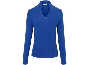 4061389336971 - Pullover aus 100% Premium-Kaschmir Modell Vivien Cashmere blau 36