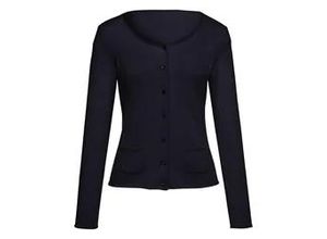 4061389386488 - Cardigan aus 100 % Kaschmir FLUFFY EARS blau 42 4061389386488 - Cardigan aus 100 % Kaschmir FLUFFY EARS blau 42