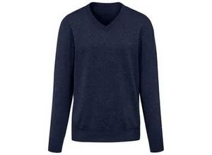 4061389403710 - V-Pullover aus 100% Premium-Kaschmir Cashmere blau 50