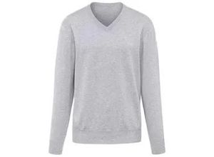 4061389404052 - V-Pullover aus 100% Premium-Kaschmir Cashmere grau 50