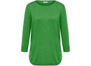 4061389514874 - Rundhals-Pullover aus Seide und Kaschmir Seide Kaschmir grün 46