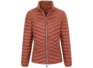 4061389566545 - Daunen-Steppjacke Stehkragen orange 38