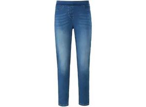 4061389611658 - PETER HAHN 5-Pocket Jeans Damen Baumwolle denim