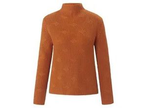 4061389641938 - PETER HAHN Strickpullover Damen Baumwolle cognac