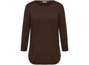 4061389650152 - Rundhals-Pullover aus Seide und Kaschmir Seide Kaschmir braun 38 4061389650152 - Rundhals-Pullover aus Seide und Kaschmir Seide Kaschmir braun 38