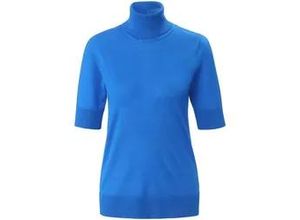 4061389684843 - Rollkragen-Pullover blau 38