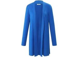 4061389686328 - Long-Strickjacke blau 50