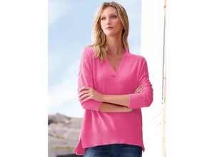 4061389802759 - V-Pullover aus 100% Kaschmir pink 38 40