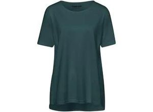 4061389826953 - Rundhals-Shirt Benedikte Green Cotton grün 44