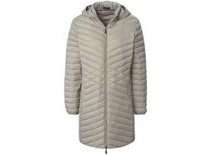 4061389856165 - Daunen-Long-Steppjacke beige 36