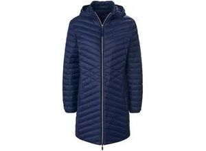 4061389856240 - Daunen-Long-Steppjacke blau 38