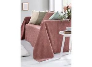 4061389881334 - Überwurf für Couch und Bettc ca 250x270cm rosé