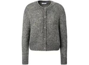 4061389966000 - Strickjacke überschnittener Schulter grau 42