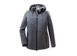 4061393917586 - Große Größen Jacke aus Scuba-Qualität mit Kapuze marine Gr46