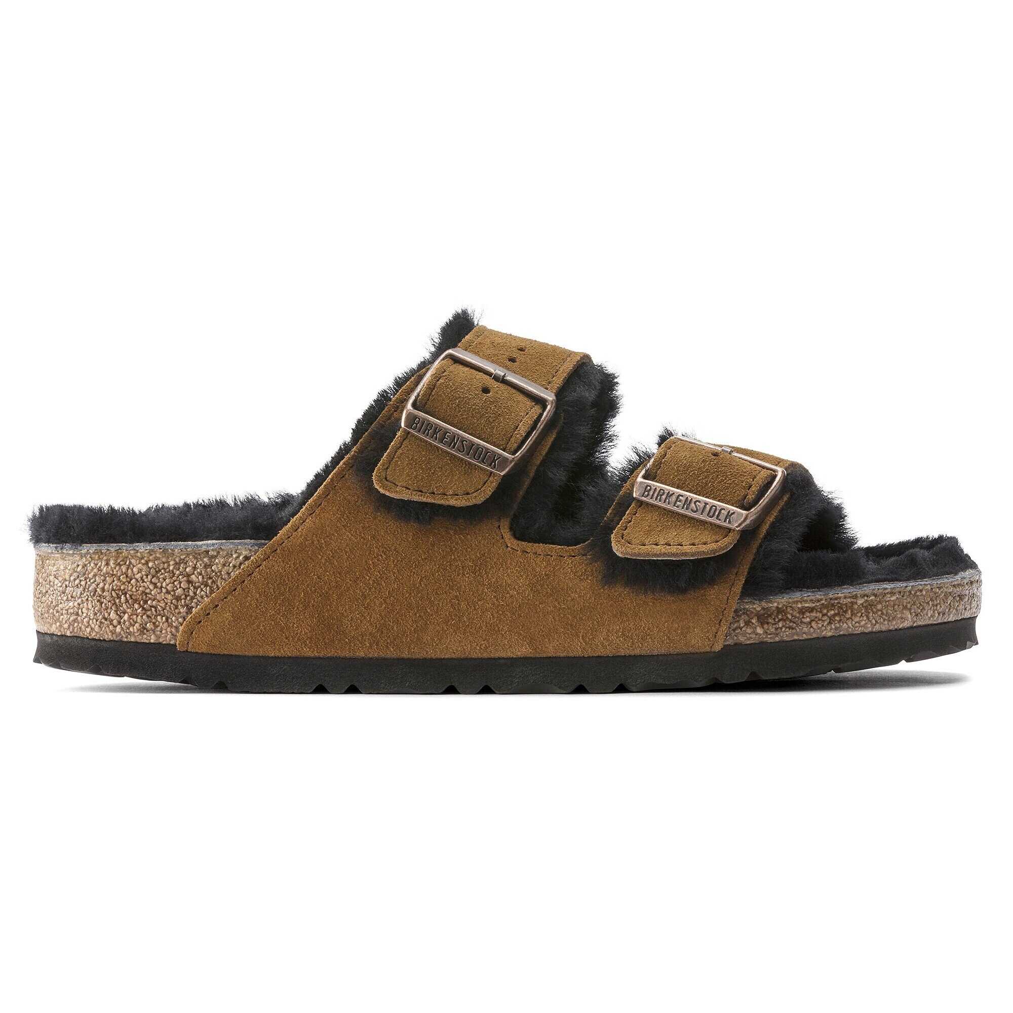 4061417004940 - Leder Lehrer-Pantoletten Arizona Shearling