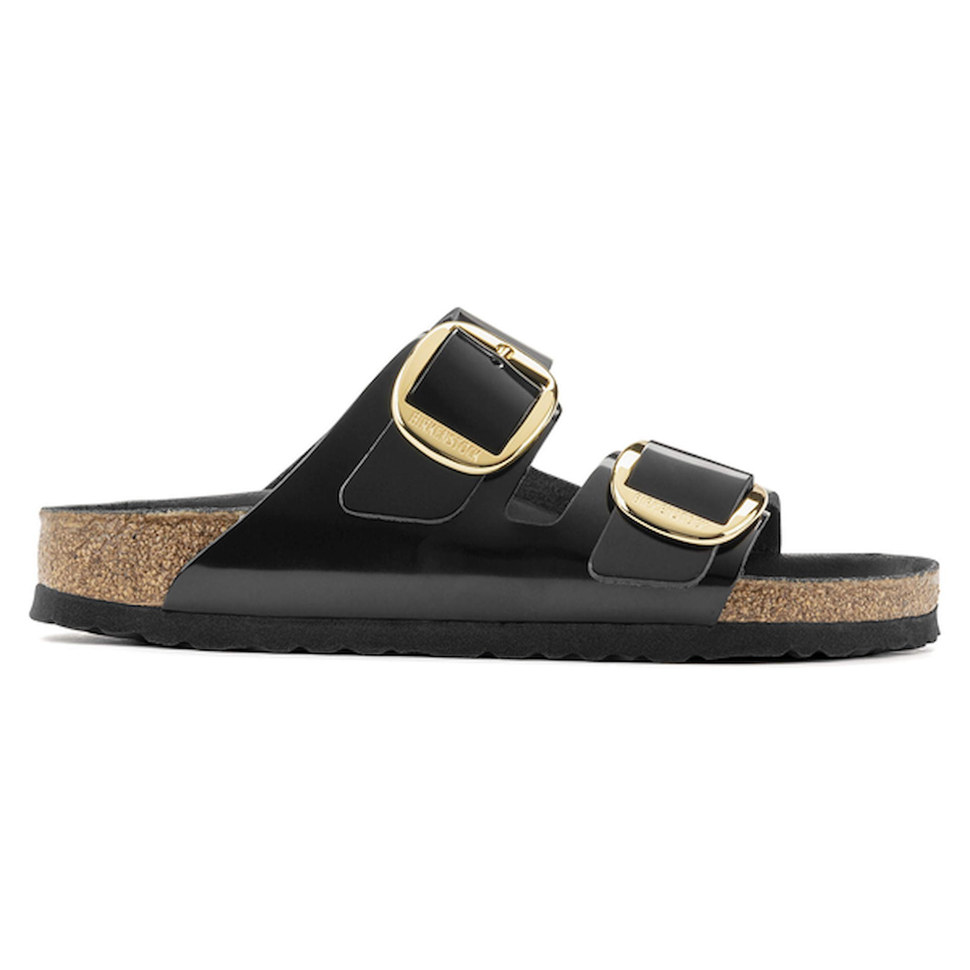 4061417199578 - Pantoletten für Damen Arizona Big Buckle Natural Leather Patent