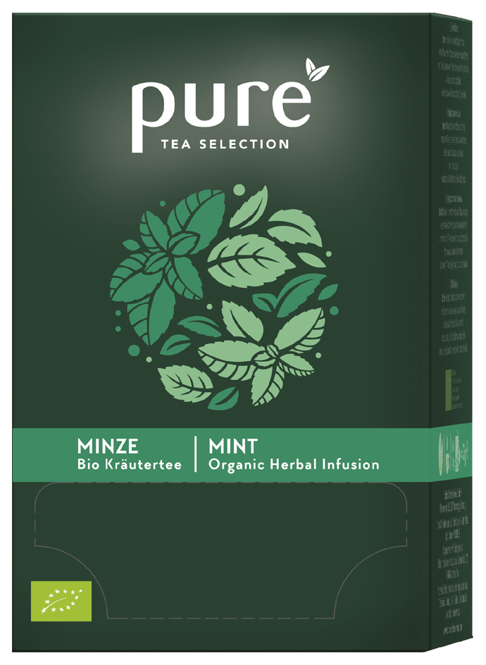 4061445098225 - Kräutertee Bio Minze Beutel 4061445098225 TEA SELECTION 44 Gramm