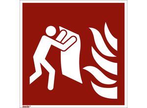 4061466026917 - Brandschutzzeichen Feuerschutztür VE 10 Stk Kunststoff 200 x 200 mm 4061466026917 - Brandschutzzeichen Feuerschutztür VE 10 Stk Kunststoff 200 x 200 mm