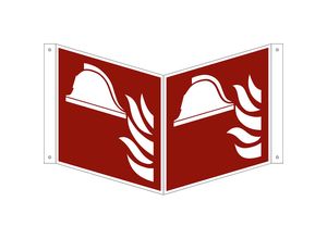 4061466027884 - Brandschutzzeichen Mittel und Geräte zur Brandbekämpfung VE 10 Stk Aluminium Nasenschild 200 x 200 mm 4061466027884 - Brandschutzzeichen Mittel und Geräte zur Brandbekämpfung VE 10 Stk Aluminium Nasenschild 200 x 200 mm