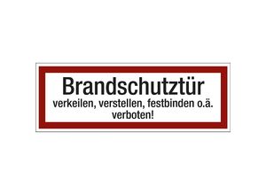 4061466039429 - Brandschutzkennzeichen für die Feuerwehr Brandschutztür verkeilen verstellen festbinden o ä verboten! VE 10 Stk Folie LxH 297 x 105 mm 4061466039429 - Brandschutzkennzeichen für die Feuerwehr Brandschutztür verkeilen verstellen festbinden o ä verboten! VE 10 Stk Folie LxH 297 x 105 mm