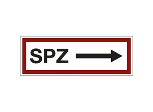 4061466062113 - Brandschutzkennzeichen für die Feuerwehr SPZ Pfeil nach rechts VE 10 Stk Kunststoff LxH 297 x 105 mm 4061466062113 - Brandschutzkennzeichen für die Feuerwehr SPZ Pfeil nach rechts VE 10 Stk Kunststoff LxH 297 x 105 mm