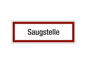 4061466062229 - Brandschutzkennzeichen für die Feuerwehr Saugstelle VE 10 Stk Kunststoff LxH 297 x 105 mm 4061466062229 - Brandschutzkennzeichen für die Feuerwehr Saugstelle VE 10 Stk Kunststoff LxH 297 x 105 mm
