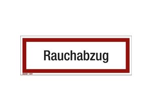 4061466062540 - Brandschutzkennzeichen für die Feuerwehr Rauchabzug VE 10 Stk Kunststoff LxH 297 x 105 mm 4061466062540 - Brandschutzkennzeichen für die Feuerwehr Rauchabzug VE 10 Stk Kunststoff LxH 297 x 105 mm