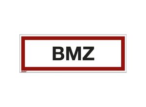4061466068719 - Brandschutzkennzeichen für die Feuerwehr BMZ VE 10 Stk Kunststoff langnachleuchtend LxH 297 x 105 mm kaiserkraft