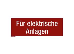 4061466068849 - Kombizusatzschilder mit Text für Brandschutzzeichen Für elektrische Anlagen VE 10 Stk LxH 200 x 75 mm 4061466068849 - Kombizusatzschilder mit Text für Brandschutzzeichen Für elektrische Anlagen VE 10 Stk LxH 200 x 75 mm